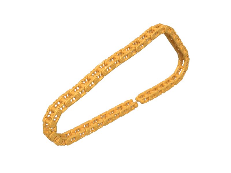 Звено гусеницы с 40 соединениями