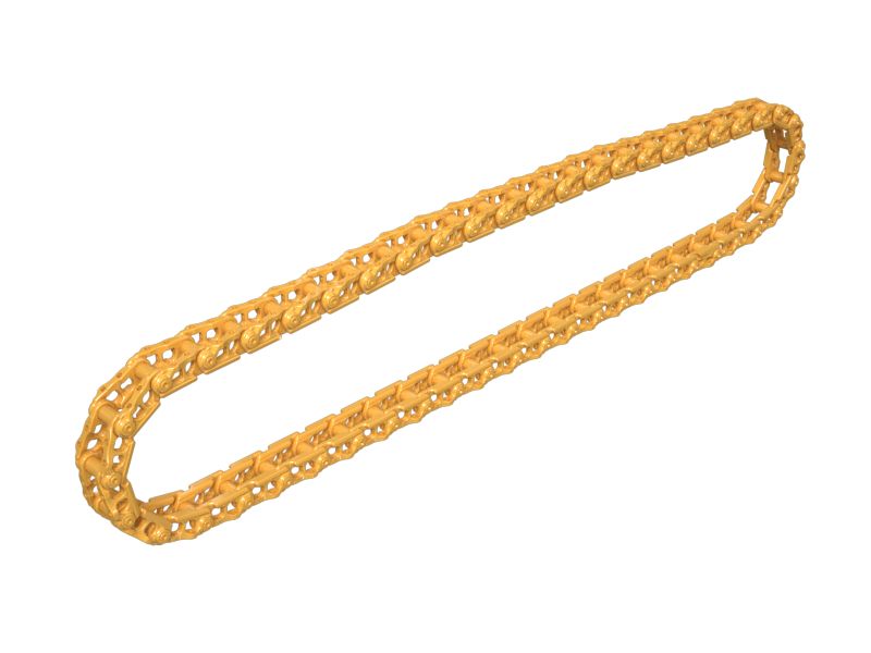 Уплотненное и смазанное Звено гусеницы