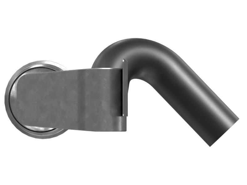 Шаровой шарнир короба трубы