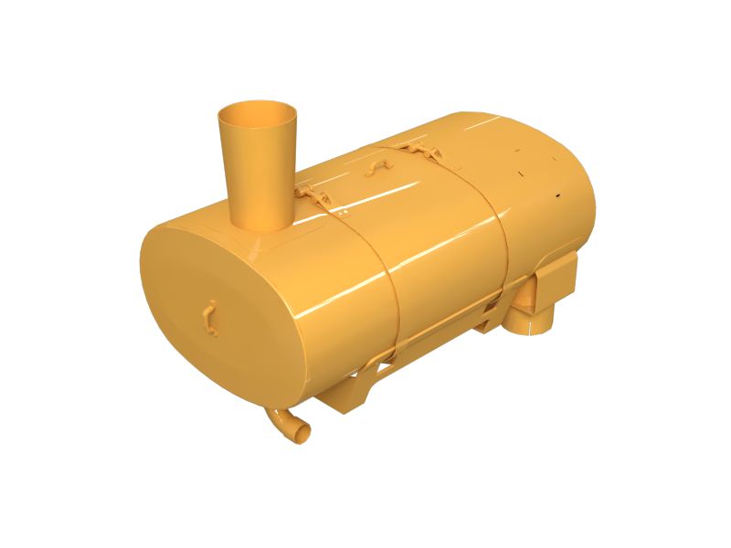 Глушитель выхлопной трубы