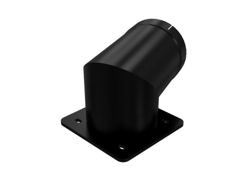 Выхлопной коленчатый патрубок с наружным диаметром 209 мм