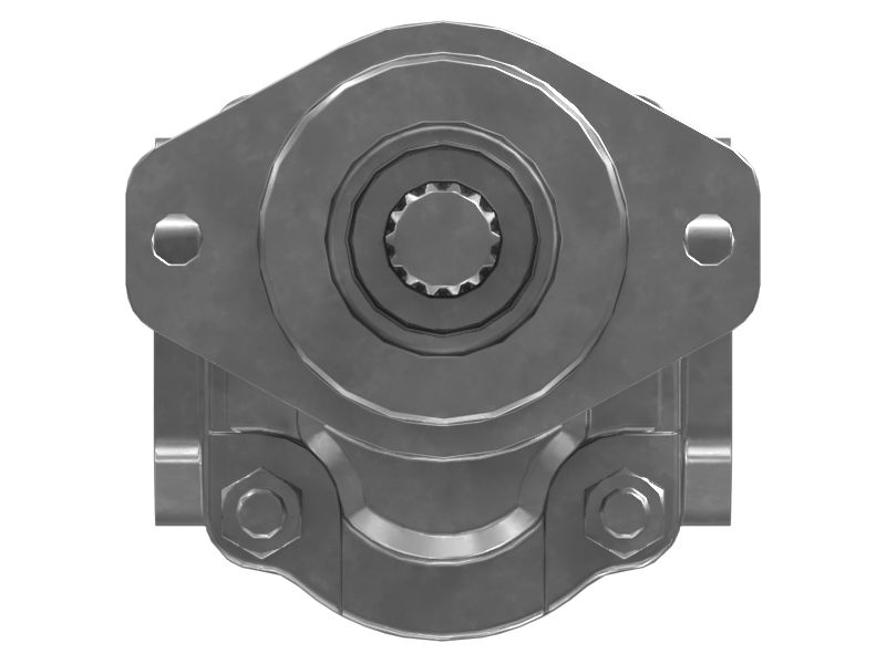 Шестеренчатый насос объемом 70 куб. см