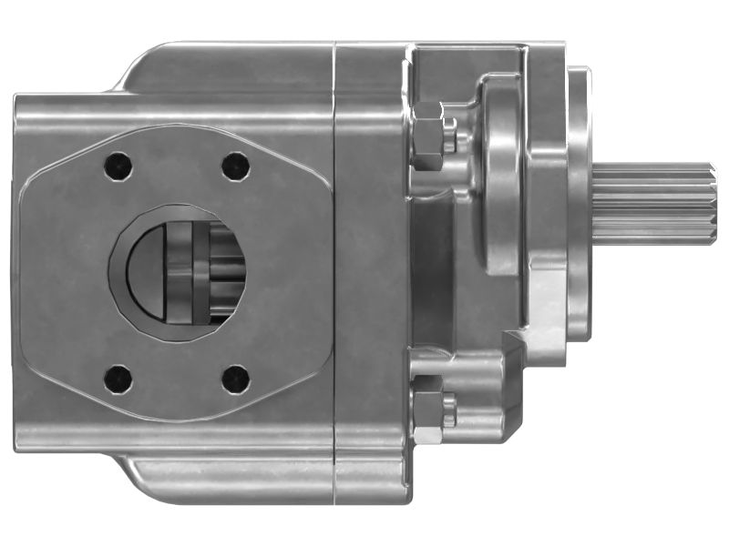 Шестеренчатый насос объемом 70 куб. см