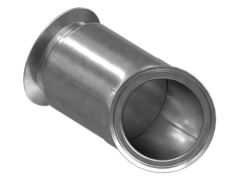 Выпускной патрубок с внутренним диаметром 212,8 мм