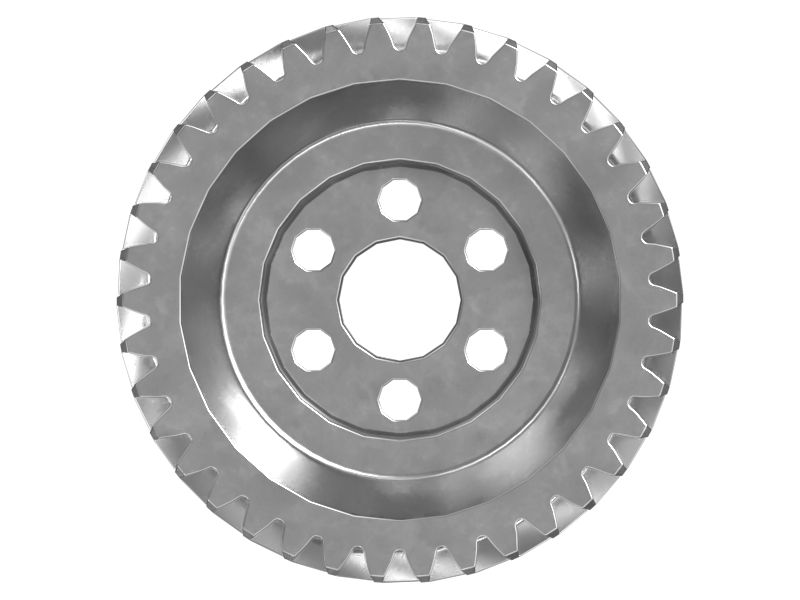 Косозубая шестерня с 38 зубьями