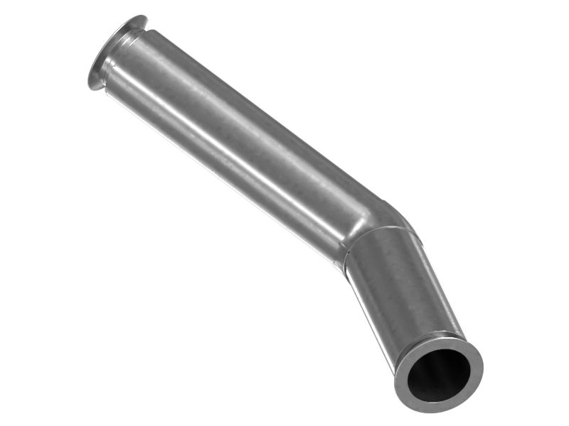 Выхлопной коленчатый патрубок с внутренним диаметром 216 мм