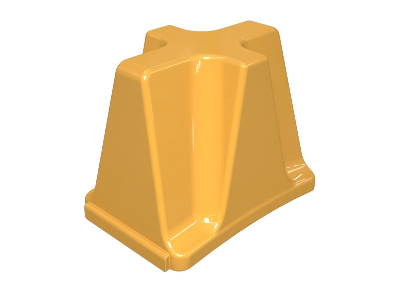 Длинный наконечник колеса уплотнителя 7 дюймов