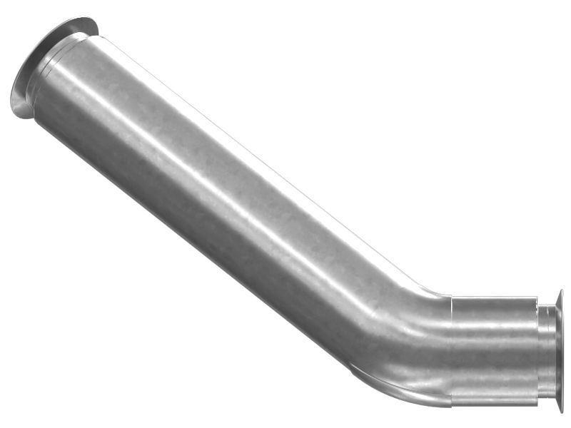 Выхлопной коленчатый патрубок с внутренним диаметром 216 мм