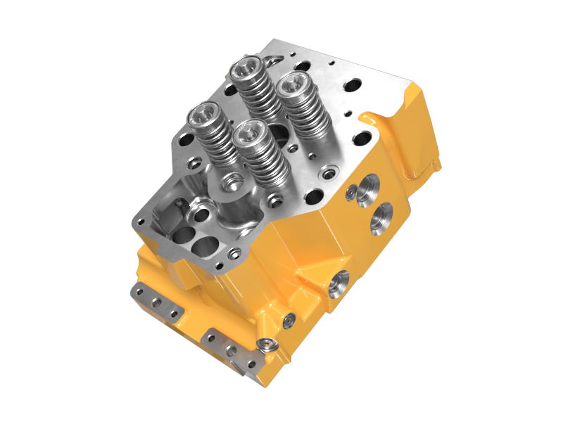 596-9025: 4 Valve Cylinder Head | Cat® Parts Store