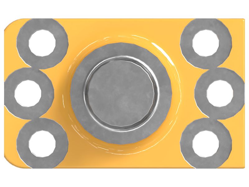 Задняя опора двигателя длиной 245 мм