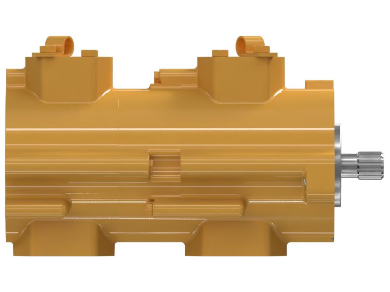 Двухсекционный шестеренчатый насос