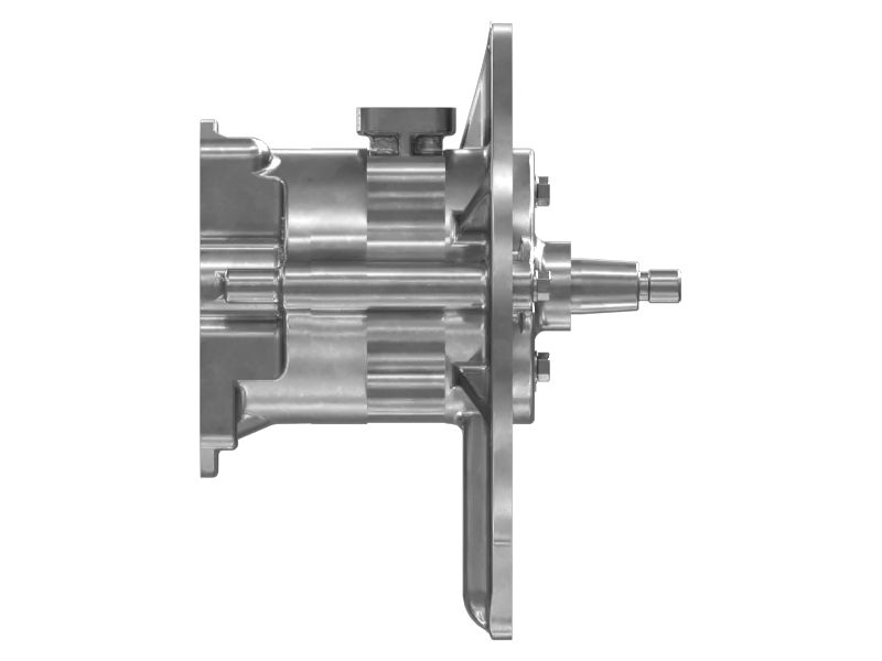Двухсекционный шестеренчатый насос