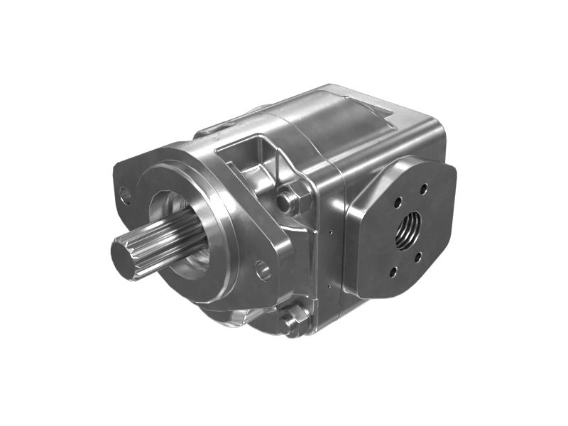 Шестеренчатый насос объемом 70 куб. см