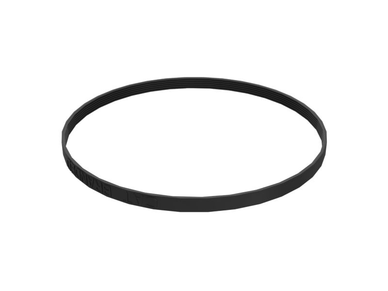 Поликлиновой ремень вентилятора с 6 ребрами