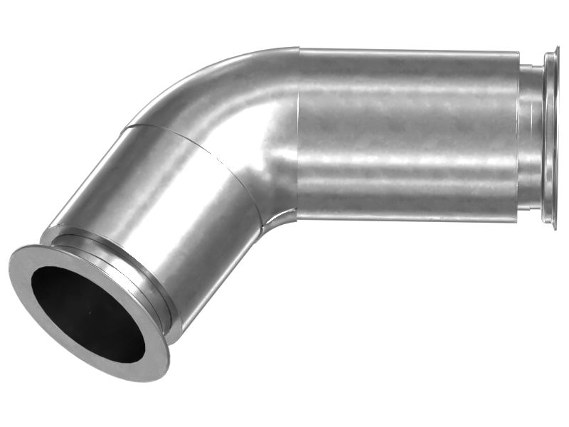 Выпускной патрубок с внутренним диаметром 212,8 мм