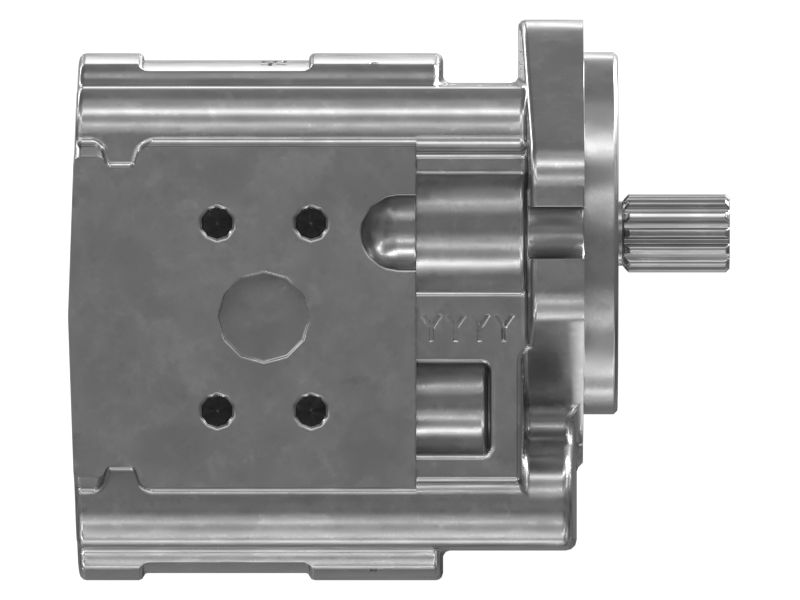 Шестеренчатый насос длиной 185,1 мм