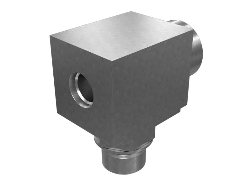 9X-2541: Тройниковый переходник ORFS на STOR