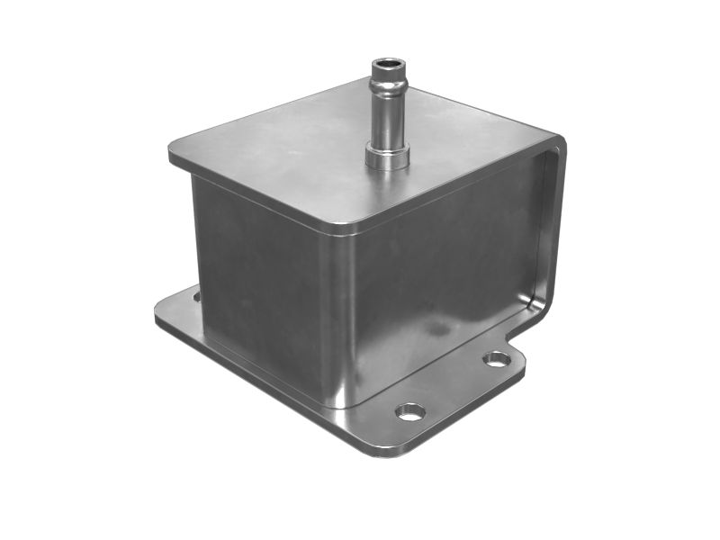 Бак системы охлаждения форсунки жидкости для очистки дизельных выхлопных газов