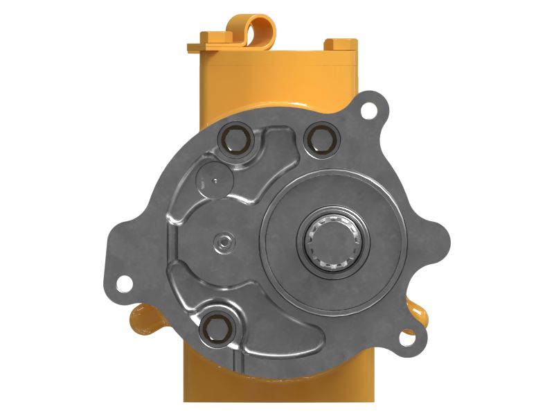 Двухсекционный шестеренчатый насос