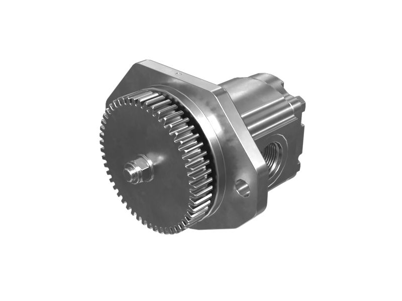 1 Секционный Базовый шестеренчатый насос