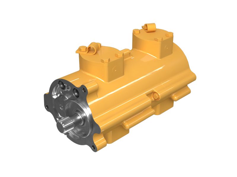 Двухсекционный шестеренчатый насос