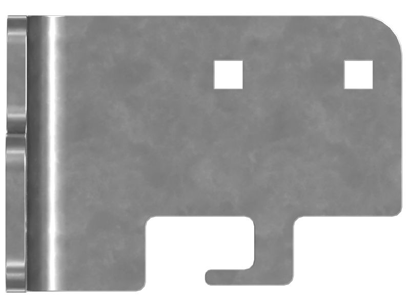 Кронштейн ступени толщиной 10 мм