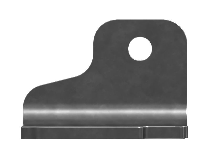 Кронштейн ступени толщиной 10 мм