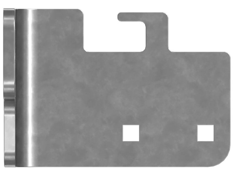 Кронштейн ступени толщиной 10 мм