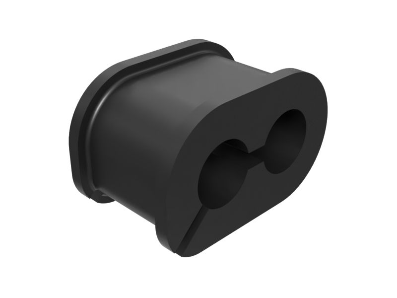 536-7106: Пазовое овальное уплотнение с двойными фланцами