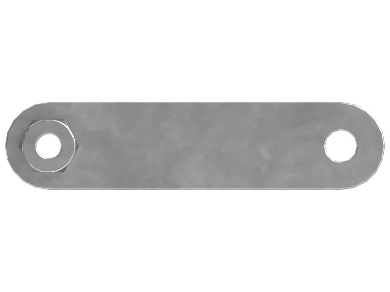 Крепежная пластина для зажимов толщиной 5 мм