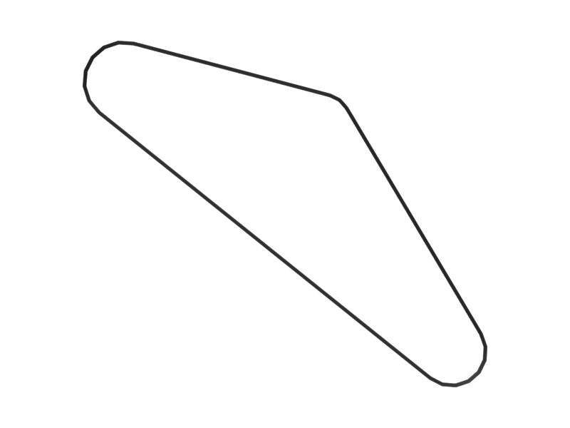 Комплект клиновых ремней приводного насоса