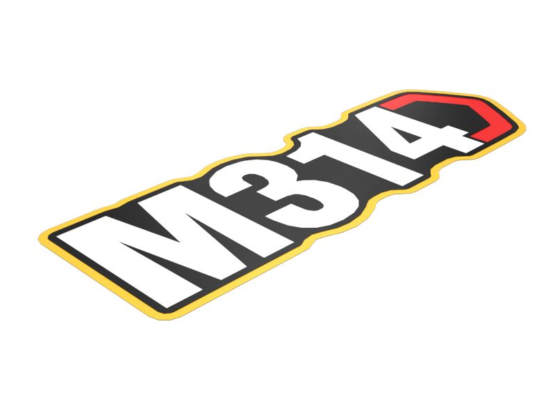 Наклейка M314