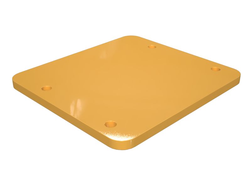 317-9763: Накладная пластина для тяжелых условий эксплуатации, толщина 12 мм