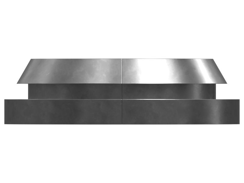 Уплотнение короткого фланца толщиной 12,7 мм