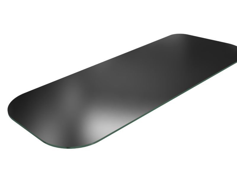 Оконное стекло кабины толщиной 6,8 мм