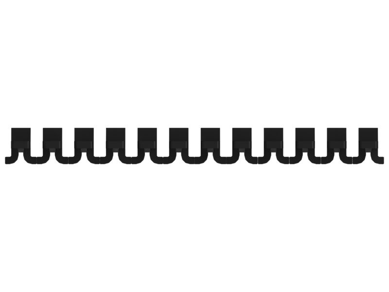 Комплект замков для клемм длиной 120 мм