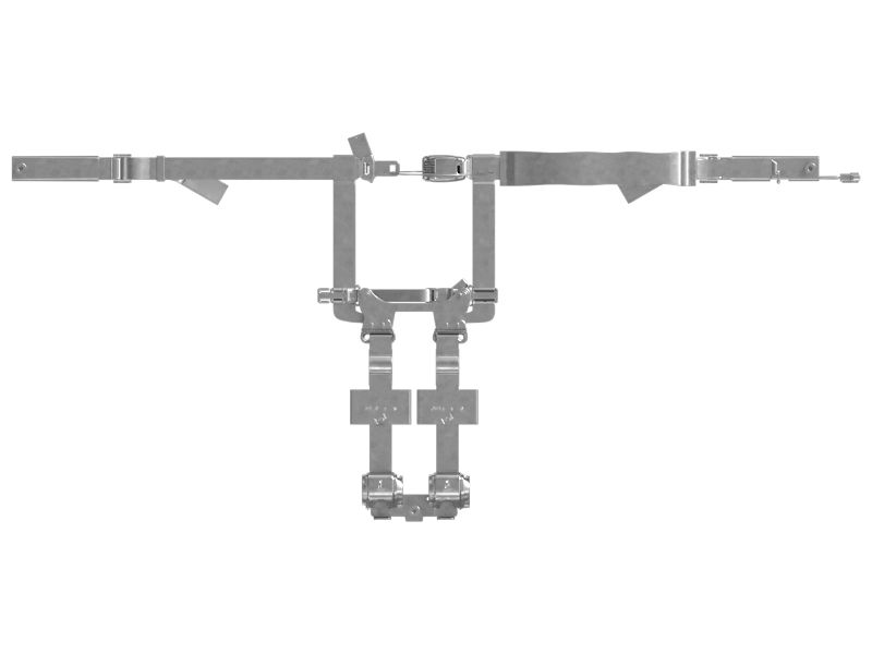 4-точечный ремень безопасности с выдвижной катушкой