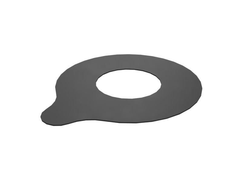 Регулировочная прокладка толщиной 1 мм