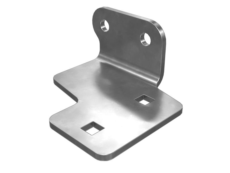 Опорная пластина лестницы толщиной 6 мм