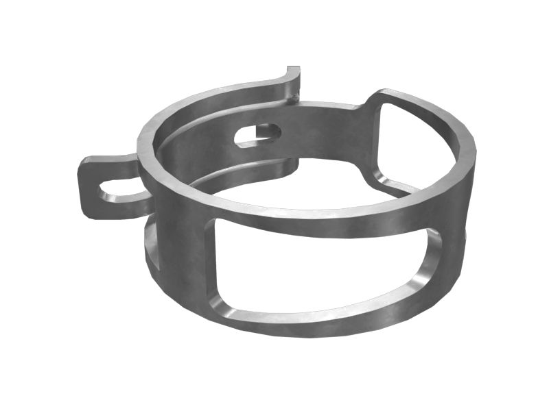 521-6105: Hydraulic Pump Fluid Lines Clamp