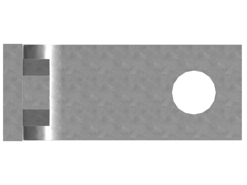 Кронштейн воздухоочистителя выталкивателя скопившихся загрязнений