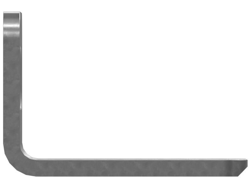 Коленчатый кронштейн толщиной 5 мм