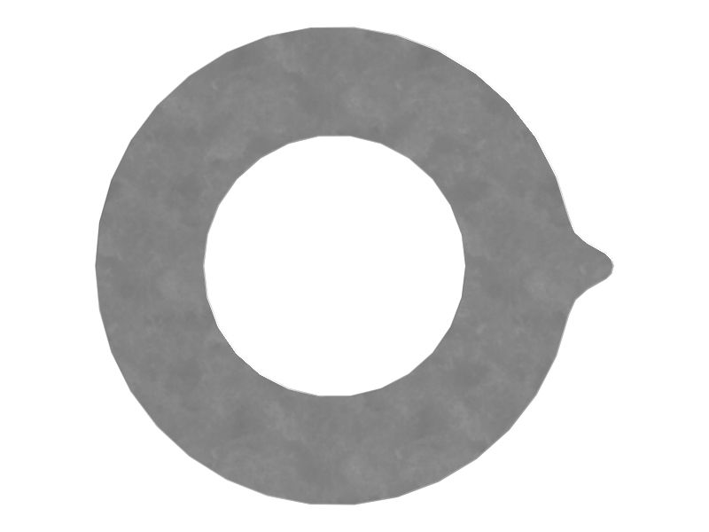 Стальная регулировочная прокладка толщиной 1 мм