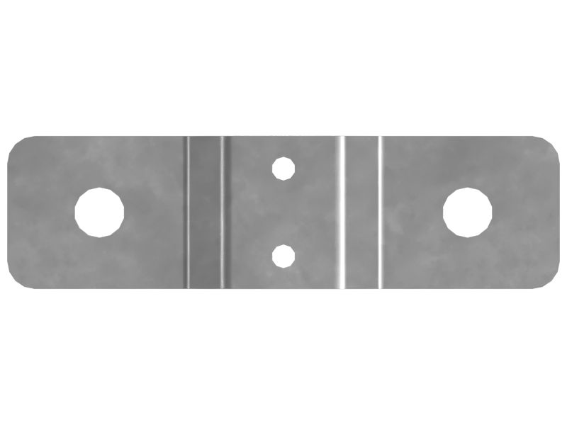 Опорная пластина фиксатора толщиной 2 мм