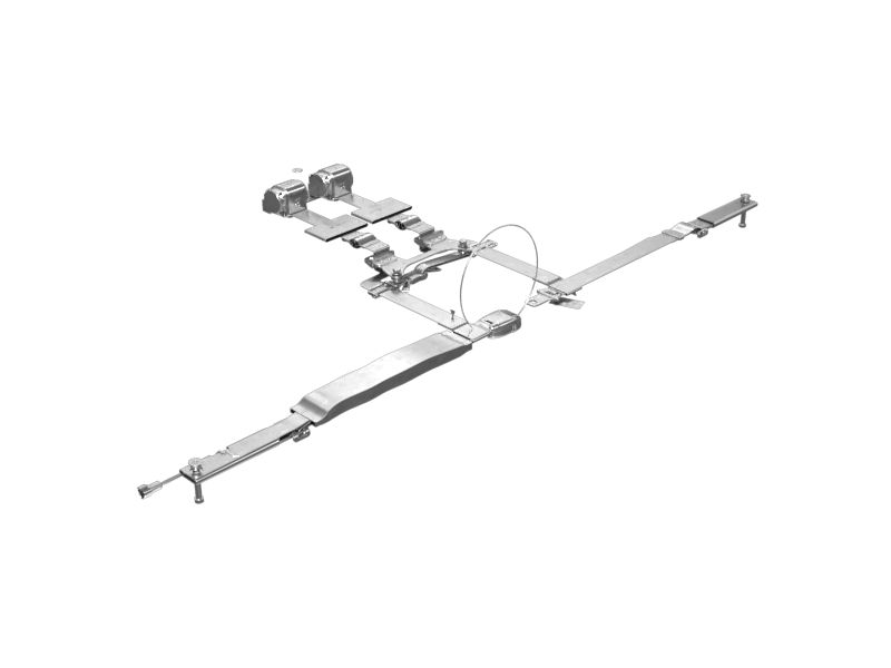 4-точечный ремень безопасности с выдвижной катушкой