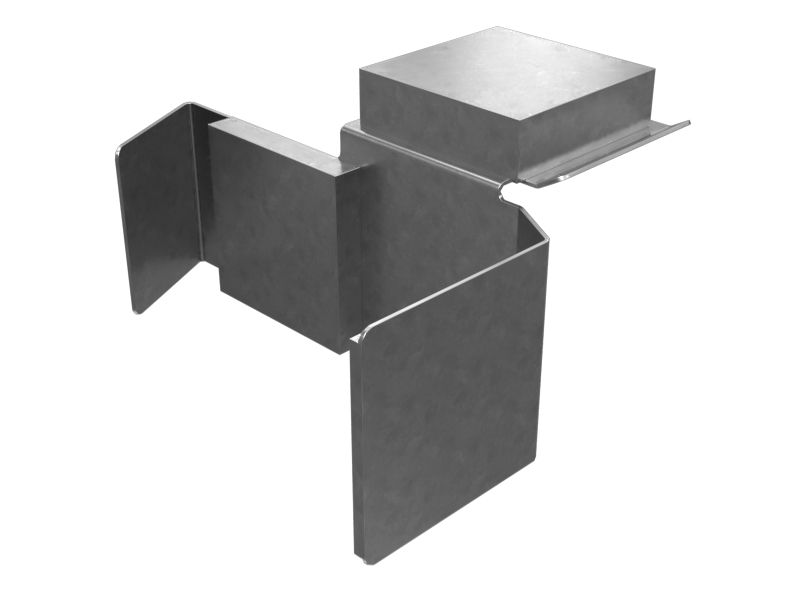 608-7553: Монтажная пластина толщиной 0,5 мм