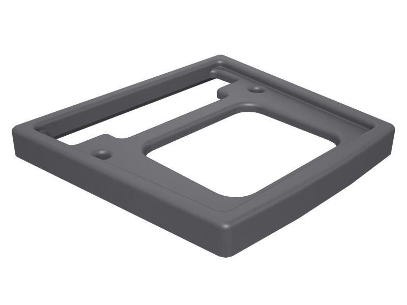 110-4215: Пластиковая центральная оправка приборной панели