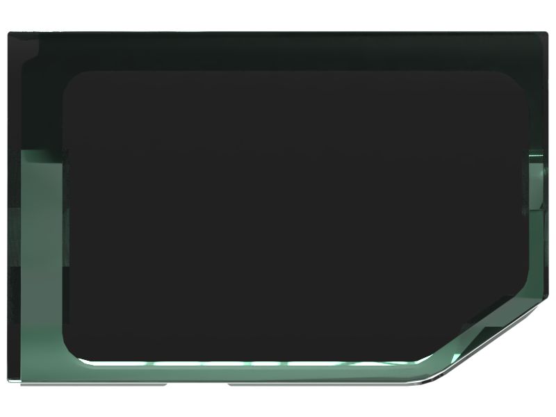 Стекло окна кабины