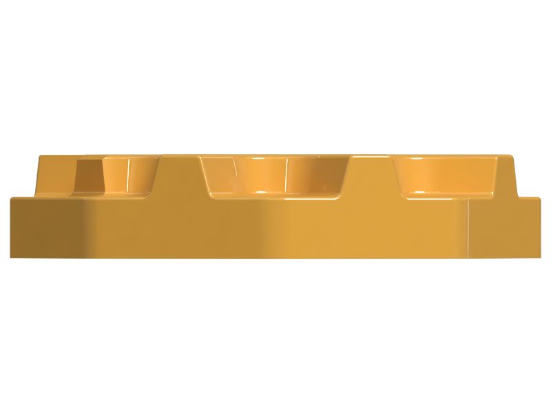 Крышка подшипника тягового бруса