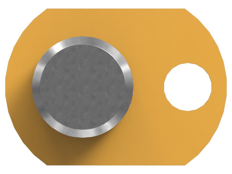 Палец рычажного механизма цилиндра